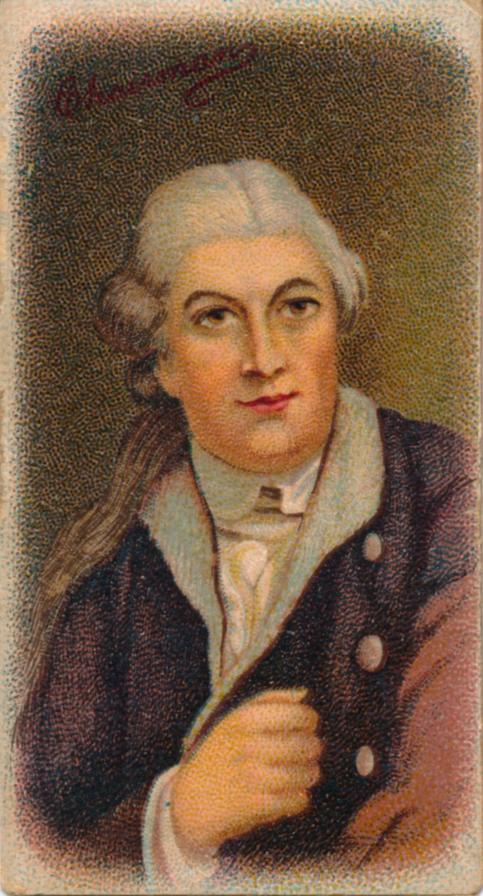 David Garrick 1717-1779, anglický herec, dramatik, divadelní manažer a producent, 1912 od Unbekannt
