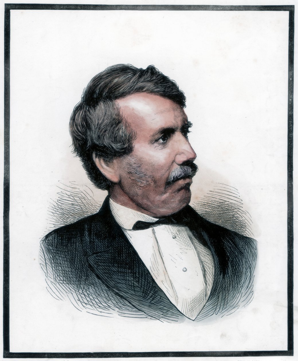 David Livingstone, skotský misionář a africký cestovatel, 1874 od Unbekannt