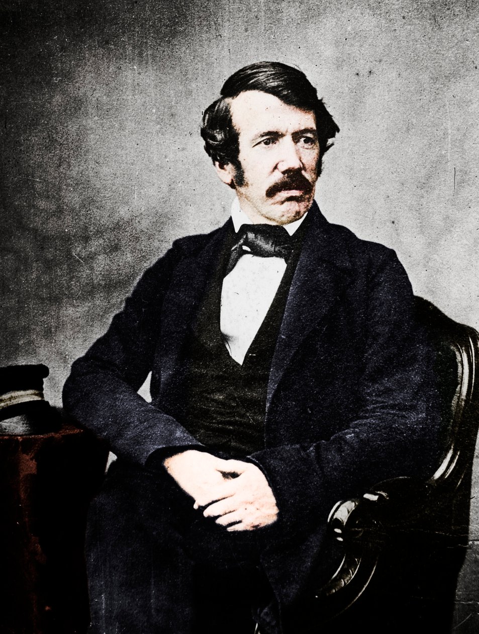 David Livingstone, skotský misionář a průzkumník, 19. století od Unbekannt