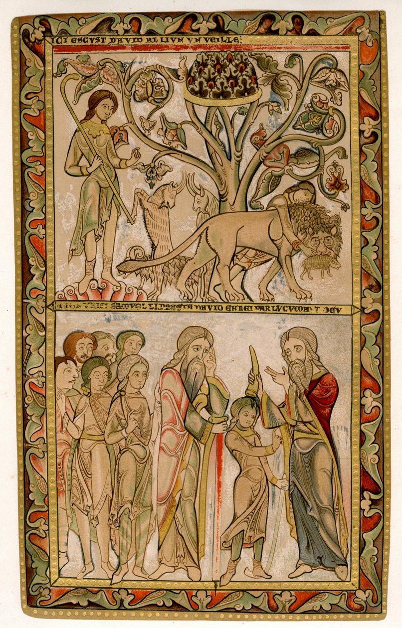 David a Samuel, 1121-1161 od Unbekannt