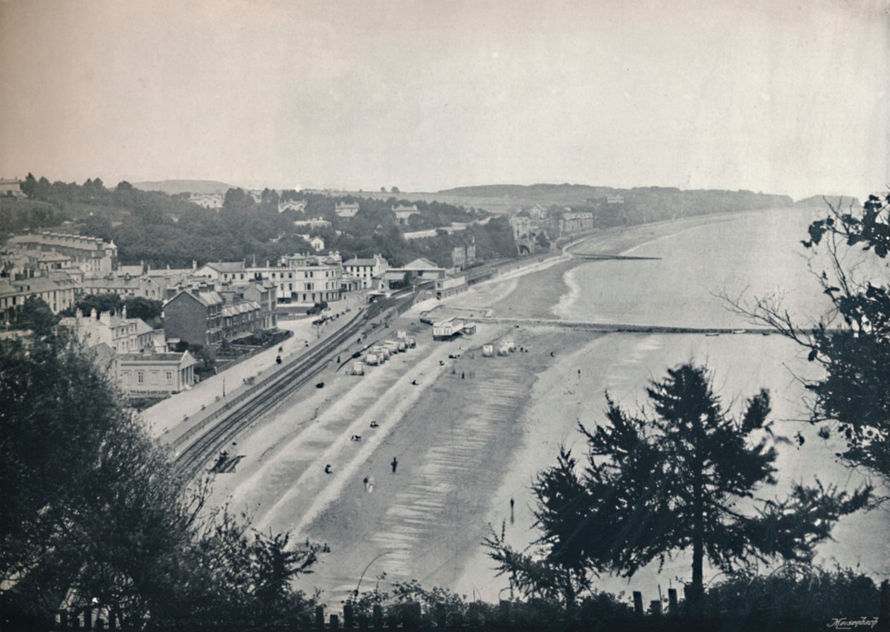 Dawlish - Celkový pohled, 1895 od Unbekannt