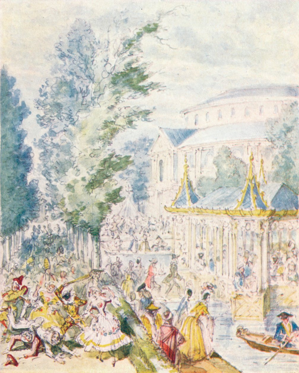 Denní maškaráda v Ranelagh Gardens, 1842, 1903. od Unbekannt