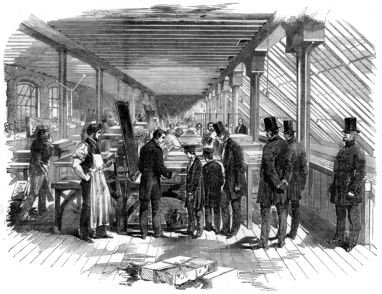 Litografická dílna Day & Sons, 1856 od Unbekannt