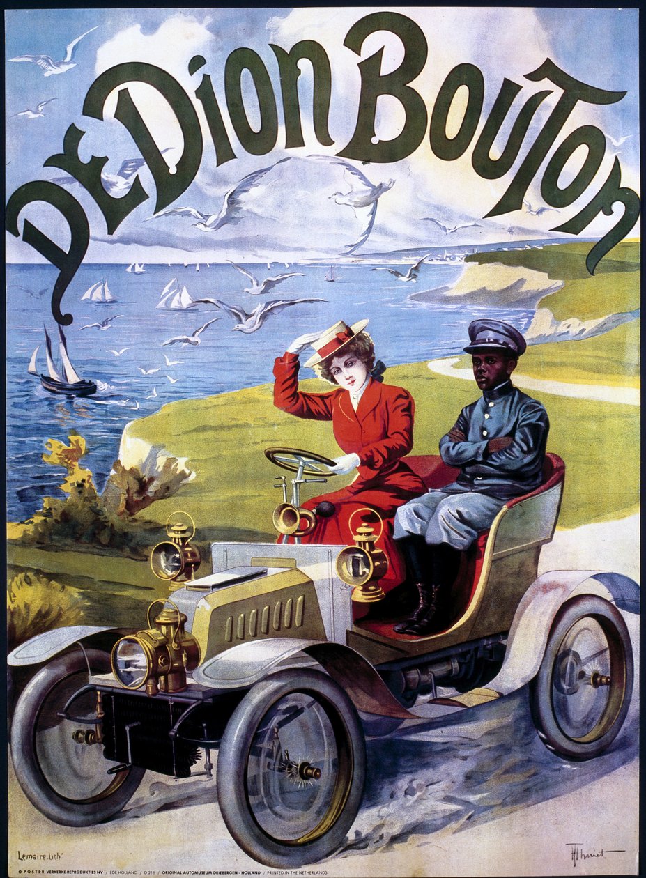 De Dion Bouton, plakát, c 1910 od Unbekannt