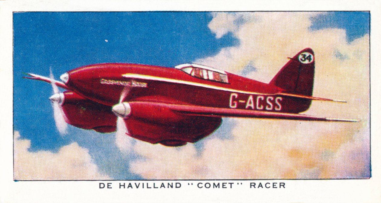 De Havilland Comet Racer, 1938 od Unbekannt