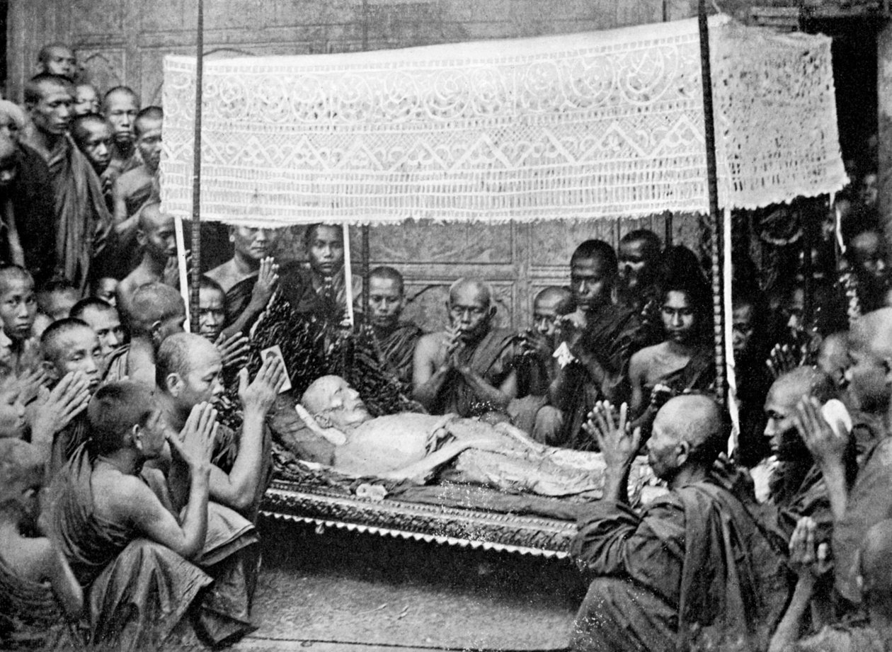 Smrt zvyk, Barma, 1920 od Unbekannt