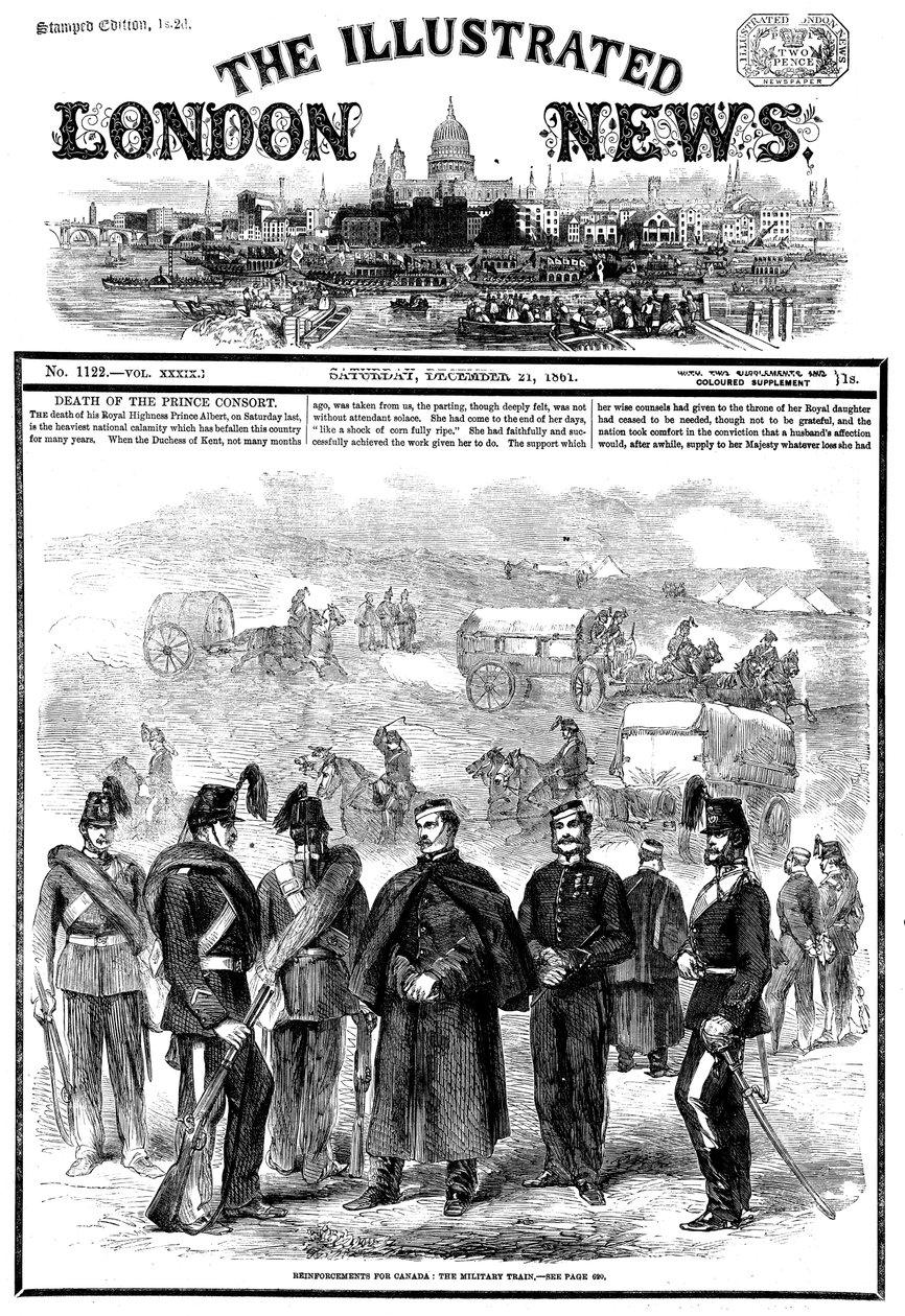 Smrt Alberta 1819-1861, princ choť královny Viktorie, 14. prosince 1861 od Unbekannt