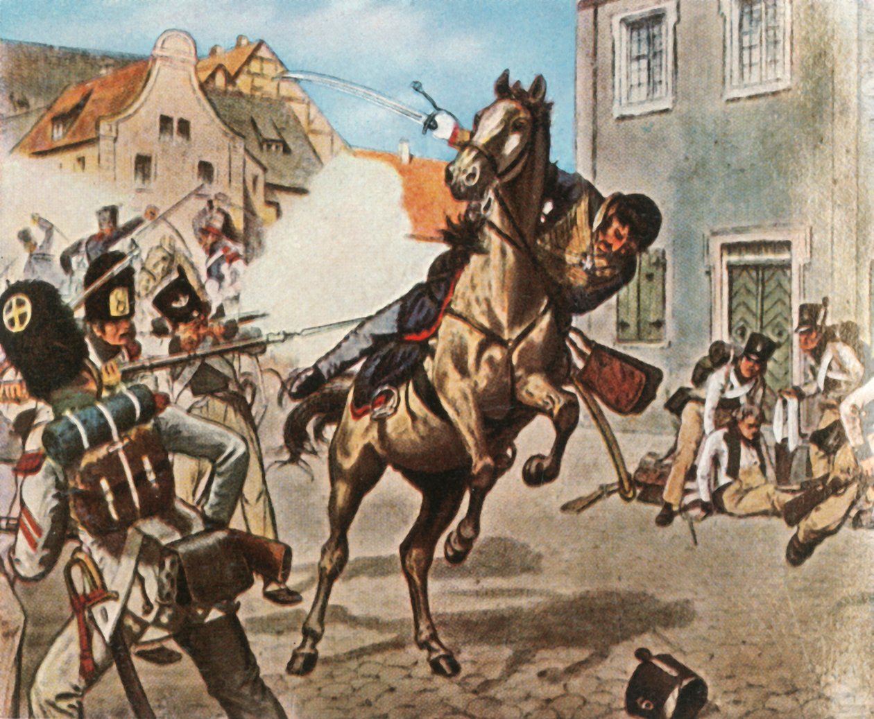 Smrt majora von Schilla, 31. května 1809, 1936. od Unbekannt