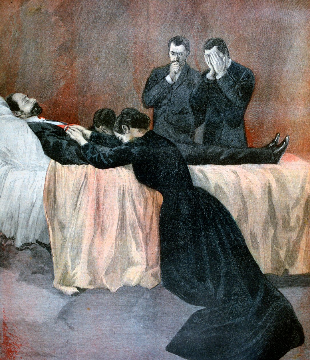 Smrt Marie François Sadi Carnotové, prezidentky Francouzské třetí republiky, 1894 od Unbekannt