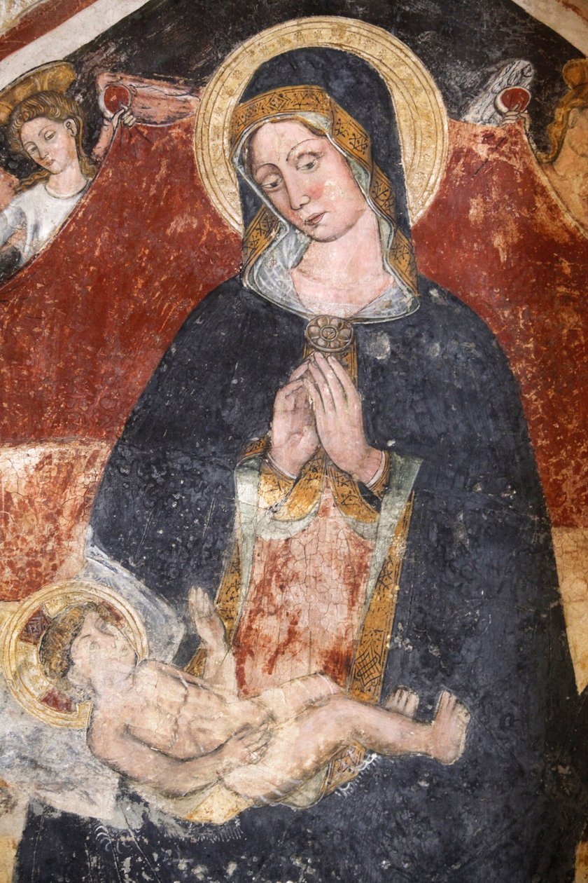 Čerstvě zchátralé v kostele Santa Maria dell
