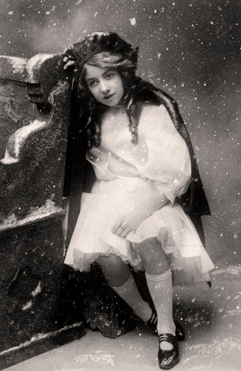 Decima Brooke v Červené karkulce, 1907 od Unbekannt