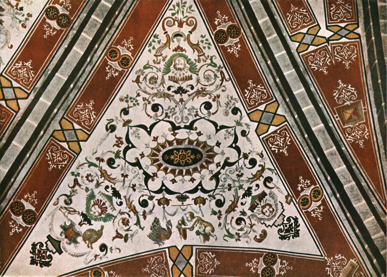 Dekorace v kostele Saint-Martin, Lutry, Vaud, Švýcarsko, 1928. od Unbekannt