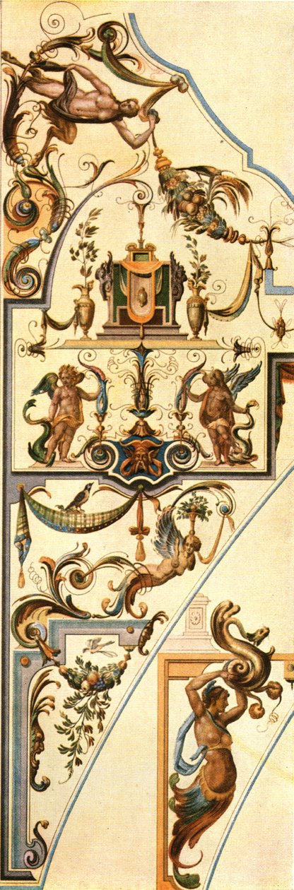 Dekorace v paláci Nymphenburg, Mnichov, Německo, 1928. od Unbekannt