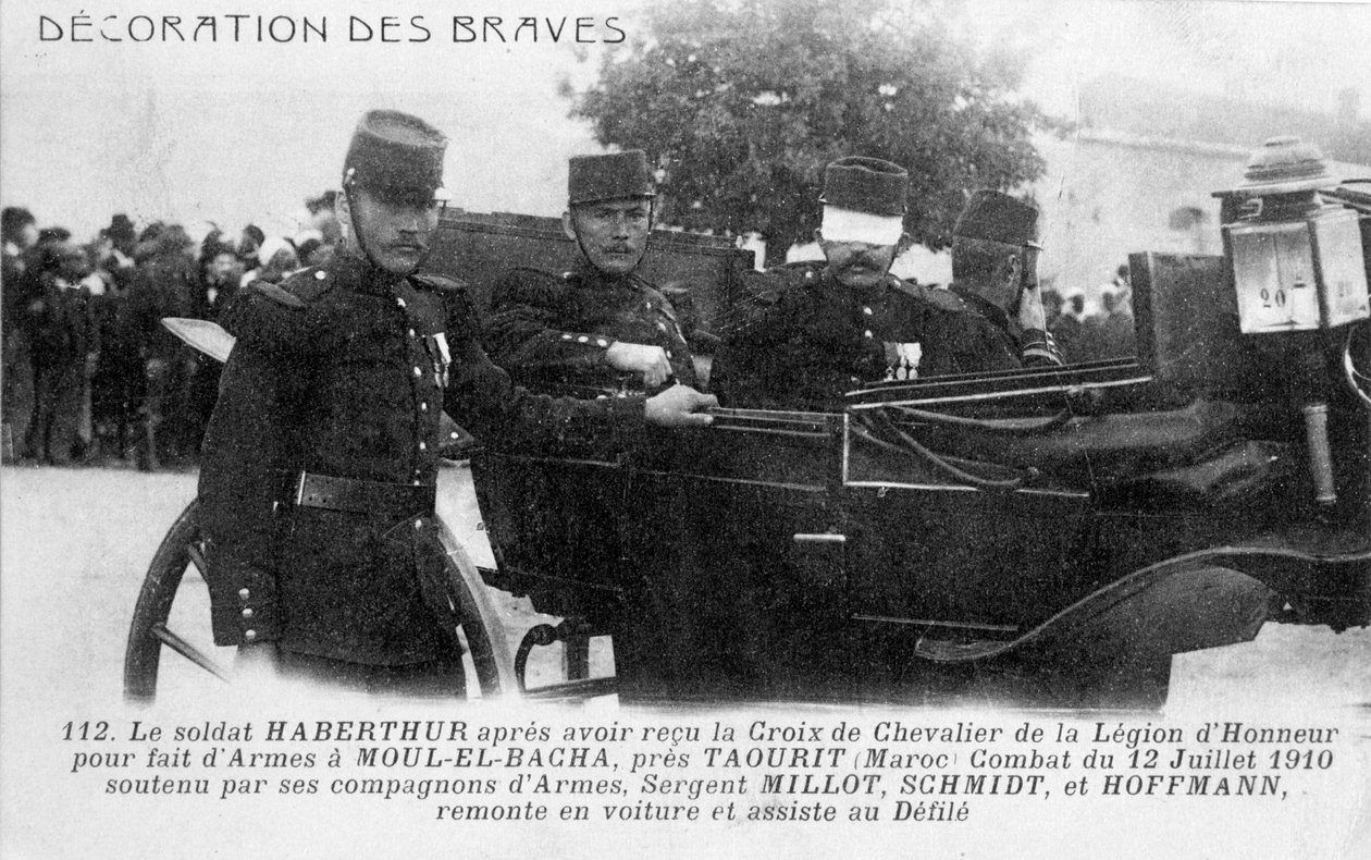 Vyznamenání francouzského vojáka Légion dHonneur, c1910 od Unbekannt
