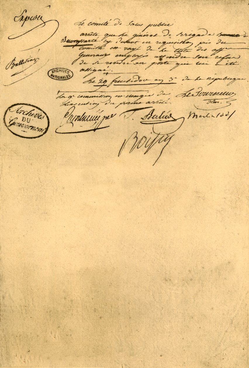 Výnos výboru pro veřejné zdraví ze dne 5. září 1795, 1921. od Unbekannt