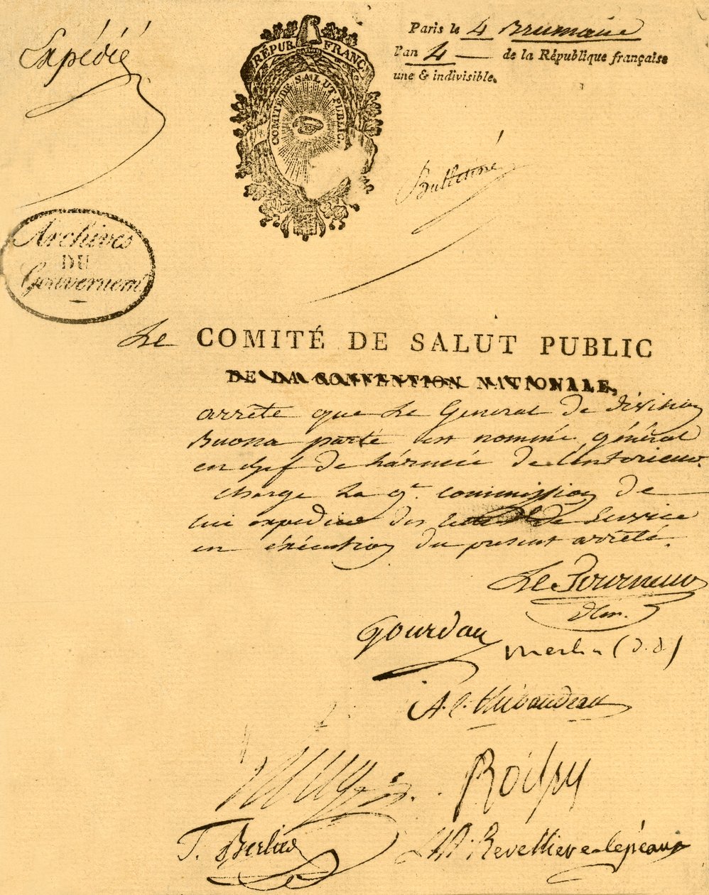 Výnos výboru veřejného zdraví ze dne 26. října 1795, 1921. od Unbekannt