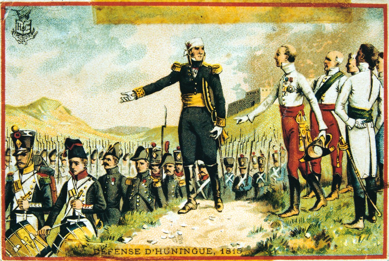Obrana Huningue, 1815, 19. století od Unbekannt