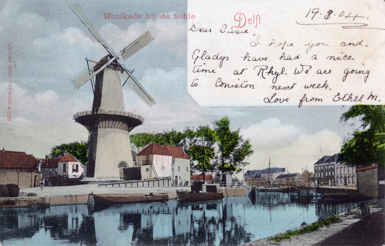 Delft, Holandsko, 1904 od Unbekannt