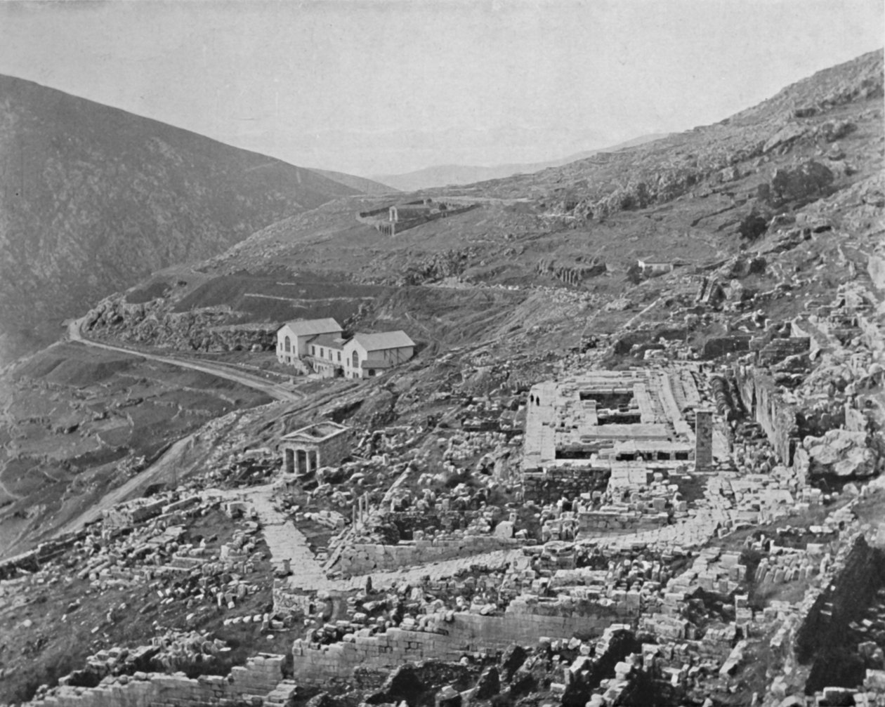 Delphi - Korintský záliv v dálce, 1913 od Unbekannt