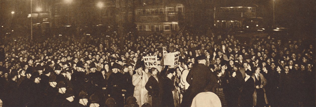Demonstrace ve Whitehallu, 10. prosince 1936, 1937 od Unbekannt