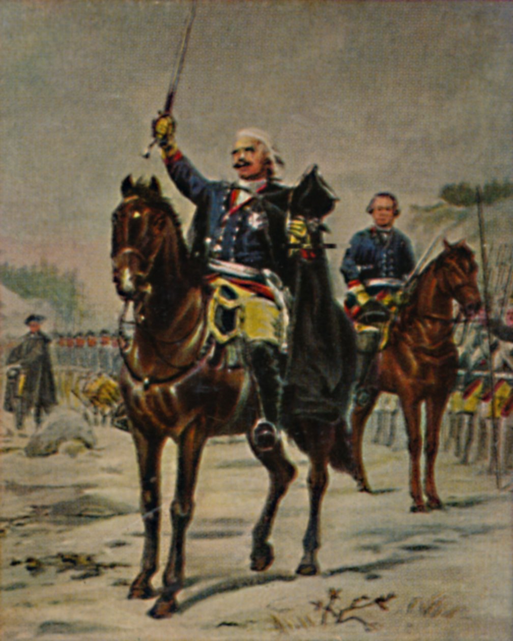 Der Alte Dessauer 1676-1747. - Gemälde von Camphausen, 1934. od Unbekannt