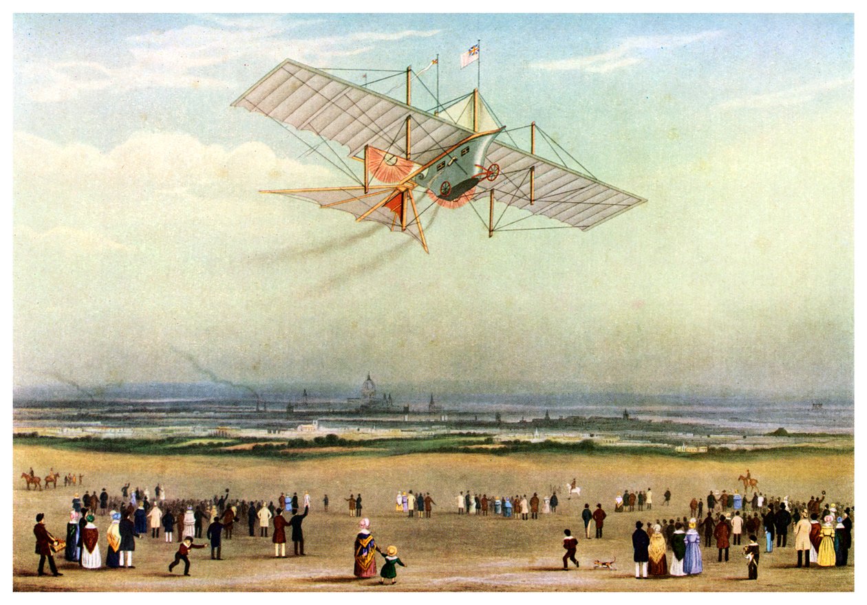 Design pro letecký parní vůz, 1843 1956 od Unbekannt