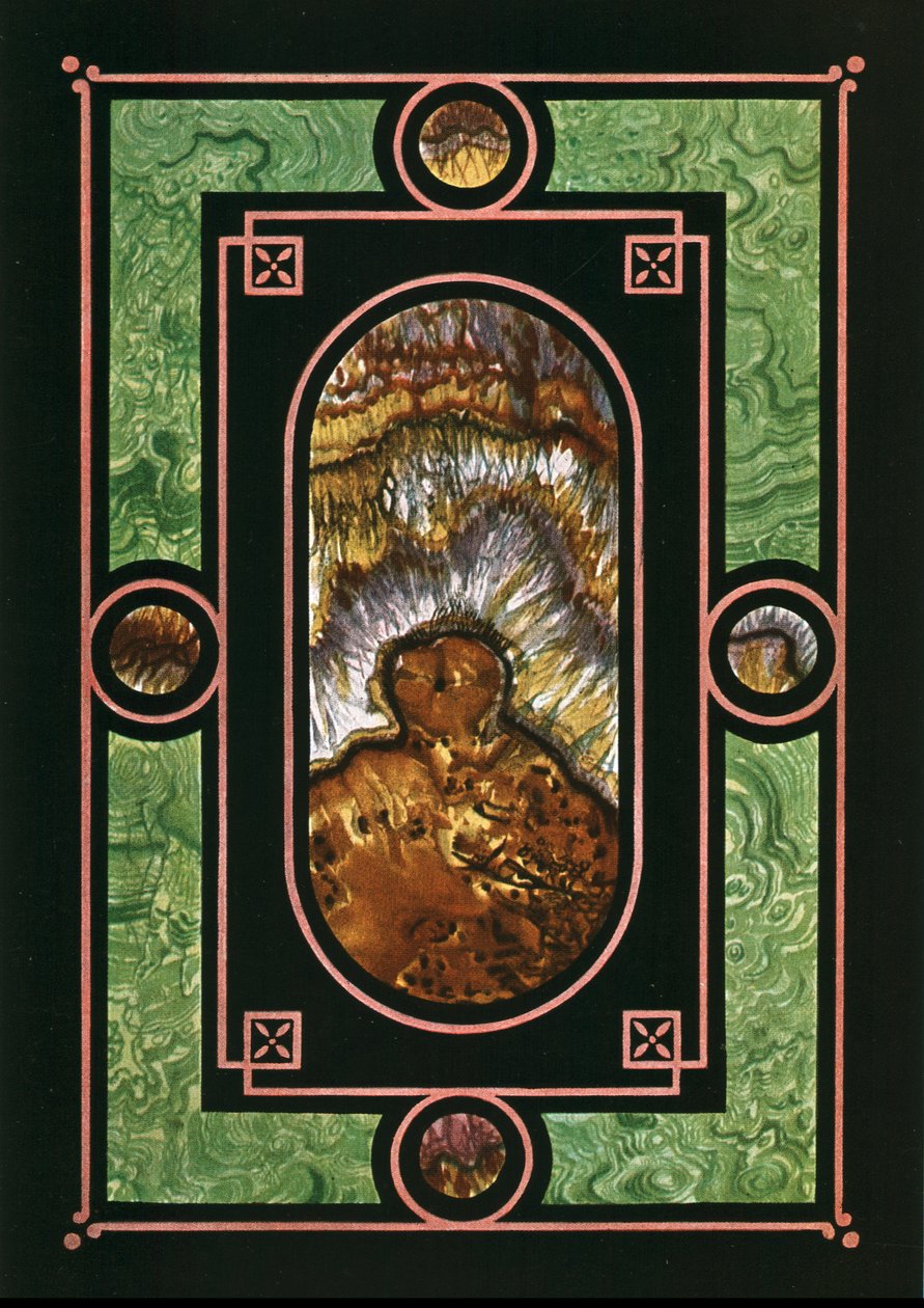 Design s umělým mramorováním, Paříž, Francie, 1928. od Unbekannt