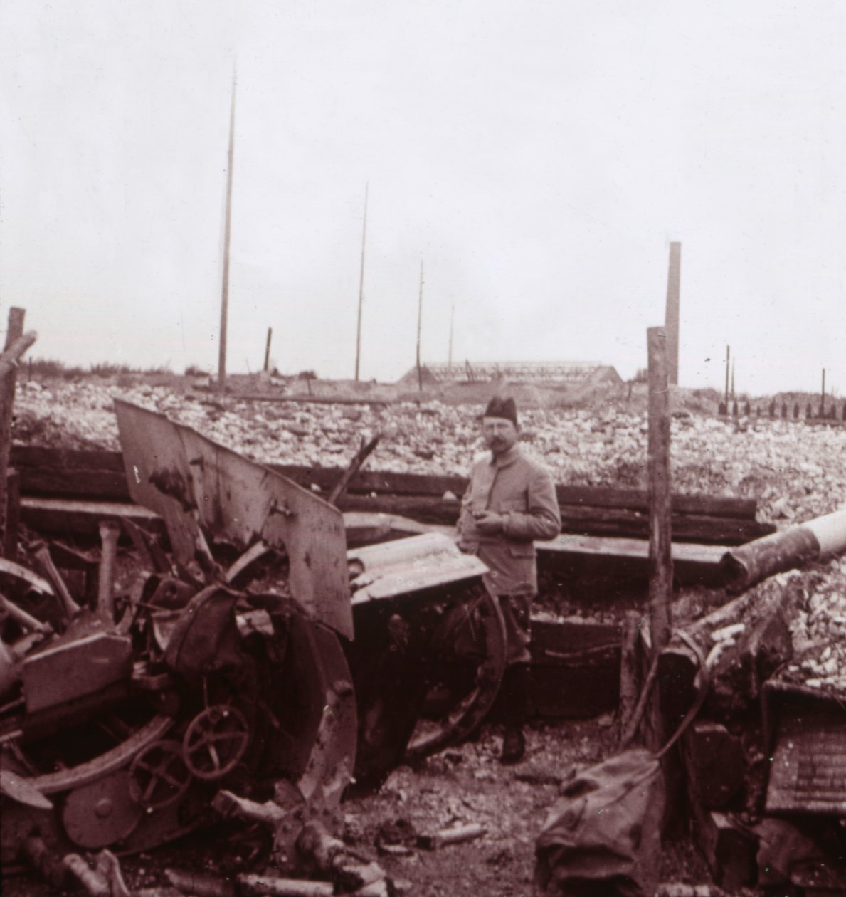 Destruction, Carency, severní Francie, c1914-c1918. od Unbekannt