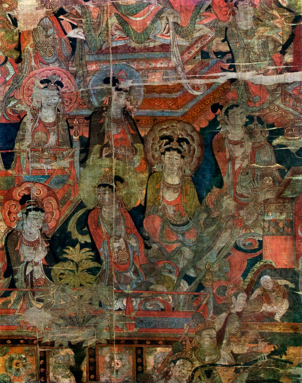 Detail obrazu Ráje, Číňan, dynastie Tang, 618-907 1925 od Unbekannt