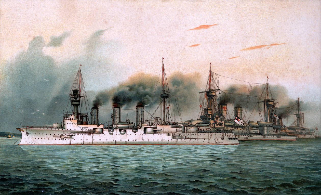 německy: S.M. Výcvikové letky Victoria Louise & Kurfürst Friedrich Wilhelm & Weißenburg od Unbekannt