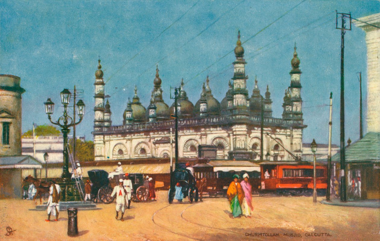 Dhurmtollah Musjid, Kalkata, c1902. od Unbekannt