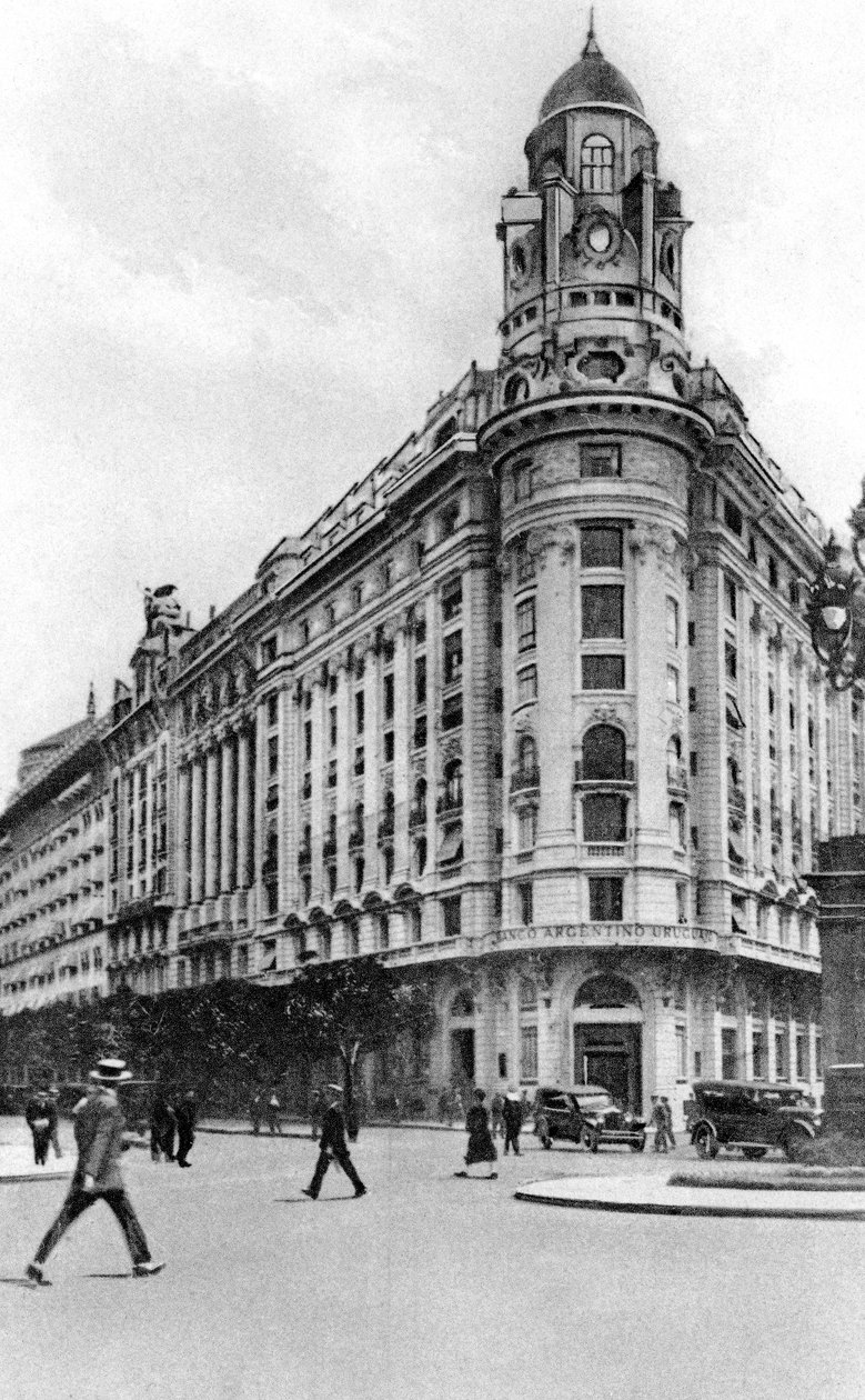 Diagonal Norte, Avenida Roque Saenz Pena, Buenos Aires, Argentina, 20. léta 20. století od Unbekannt
