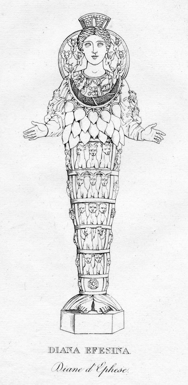 Diana Efesina Diane dEphese, c1850 od Unbekannt