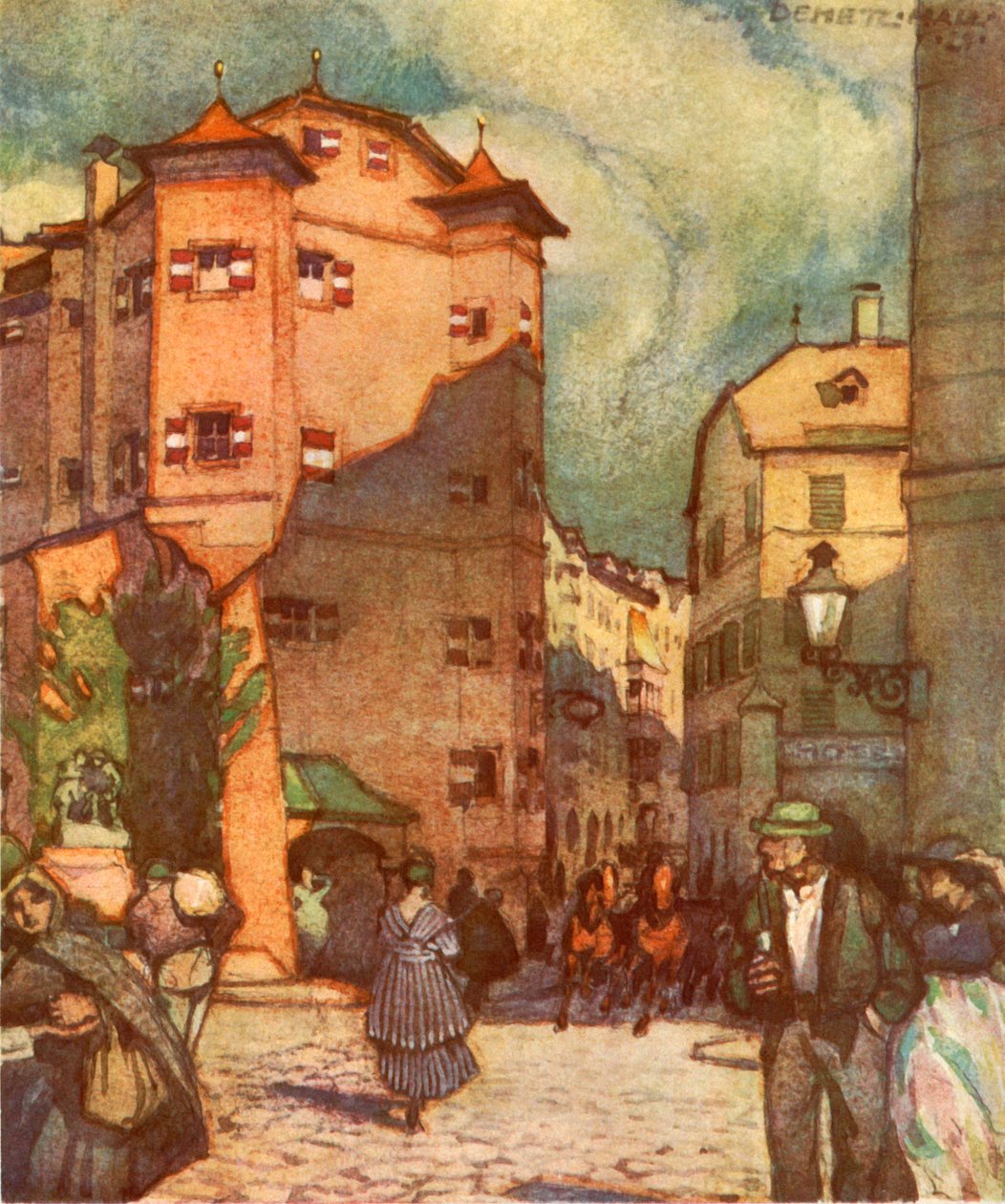 Ottoburg, Ottoburg, c1929. od Unbekannt