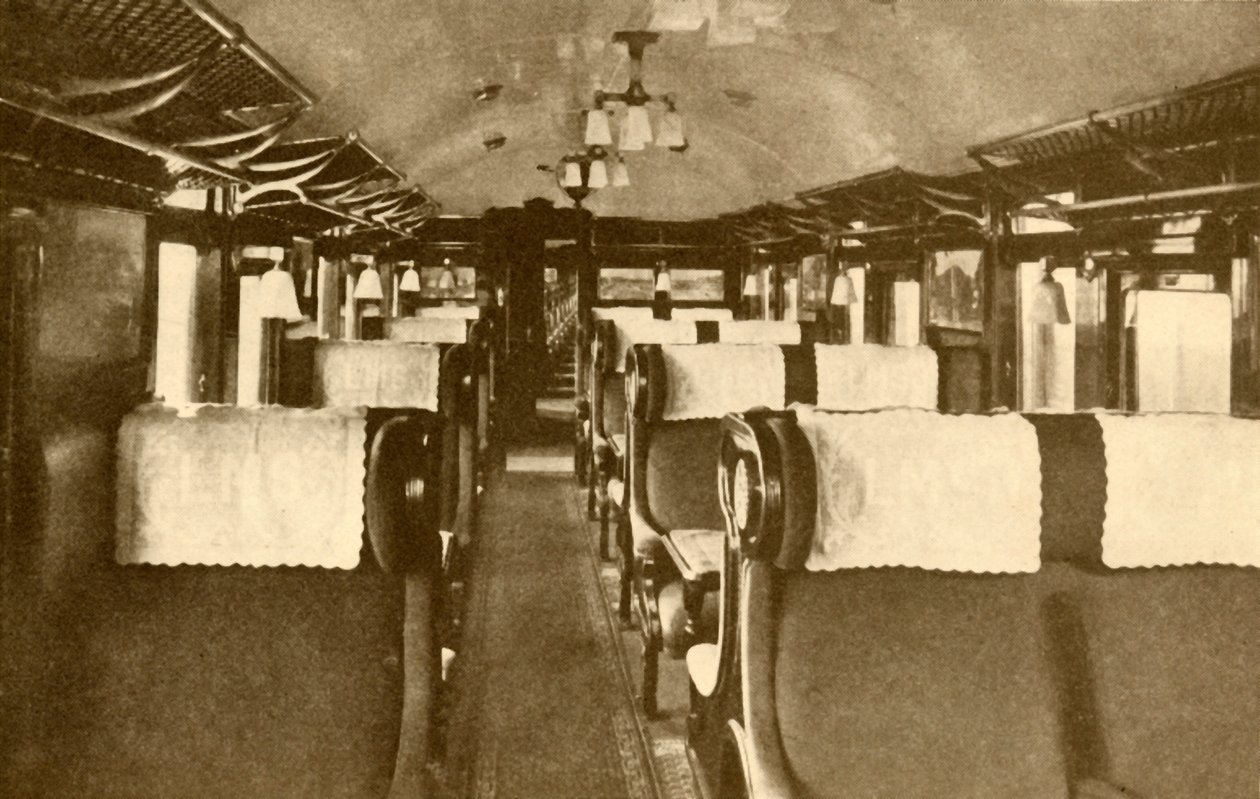 Dining-Car, London Midland and Scottish Railway, 1930. od Unbekannt