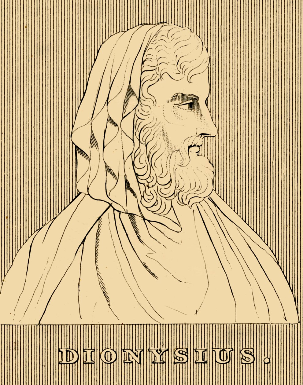 Dionysius, c432-367 př.nl, 1830. od Unbekannt