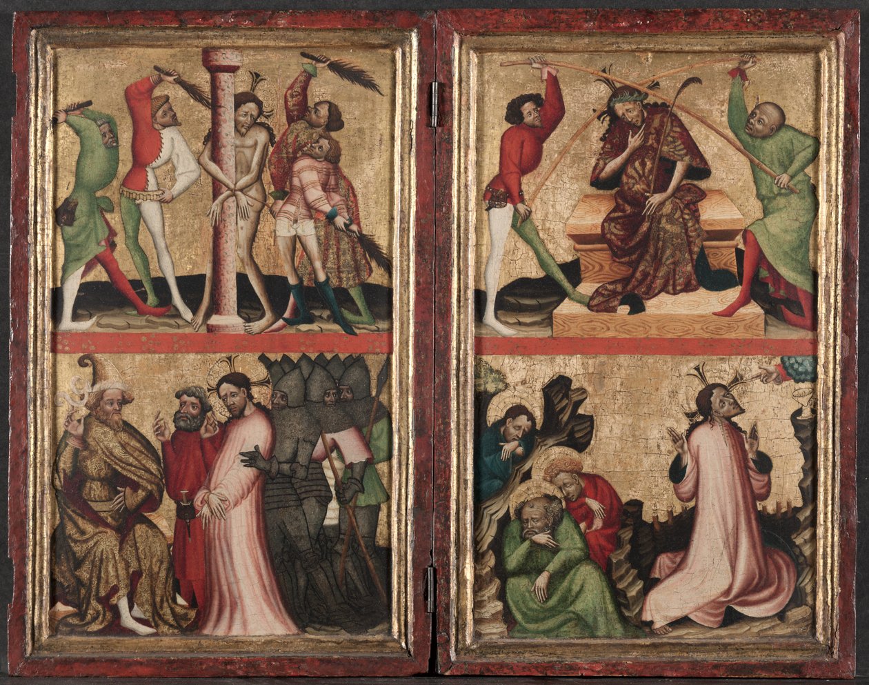 Diptych s Umučením Krista, c. 1400. od Unbekannt