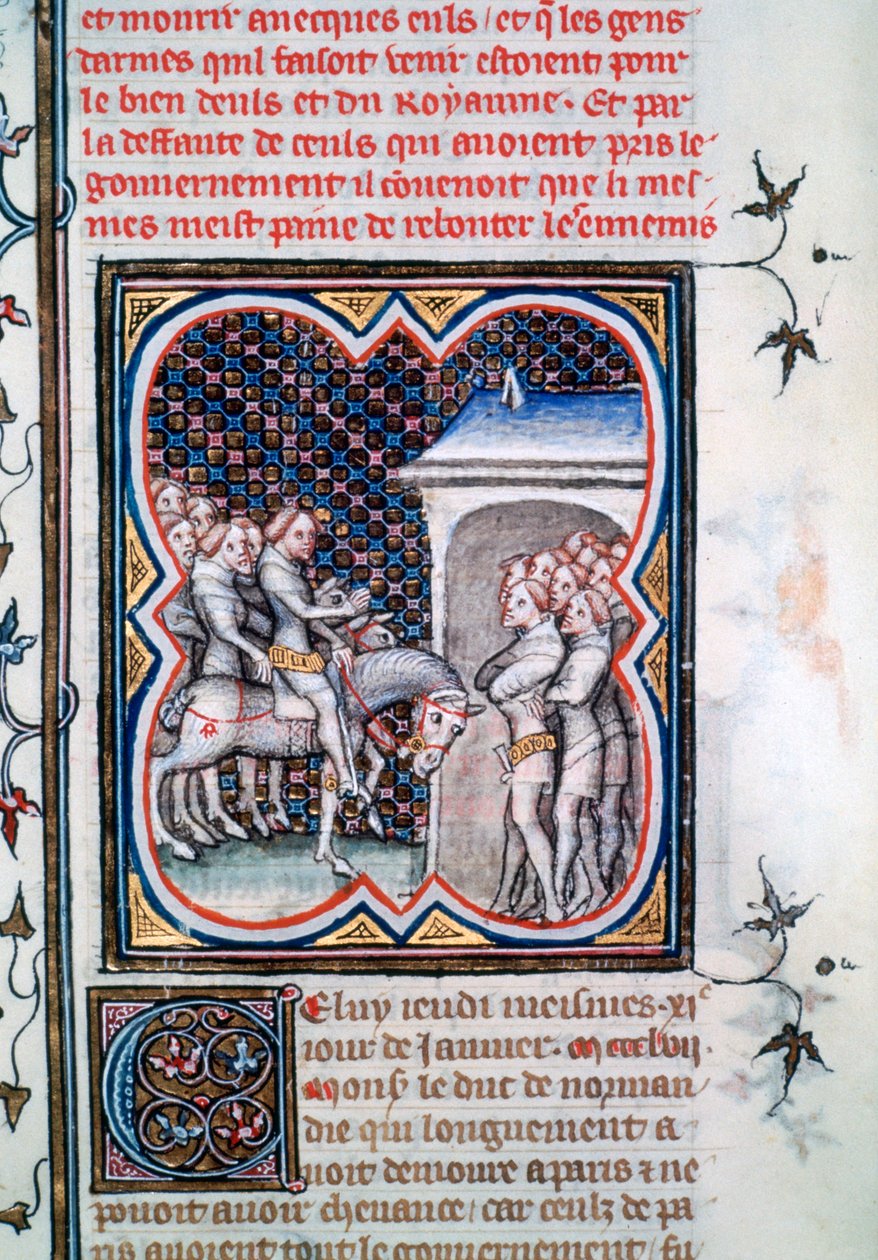 Promluva dauphina Karla, 1358, 1375-1379 od Unbekannt