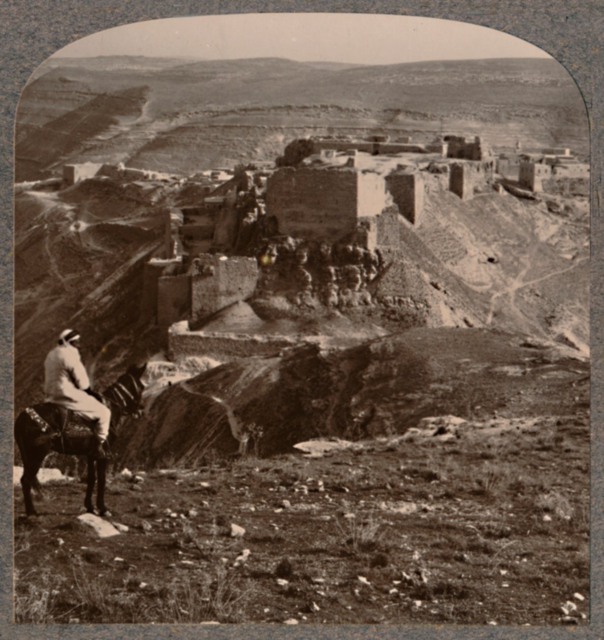 Vzdálený pohled na El Burak, c1900 od Unbekannt