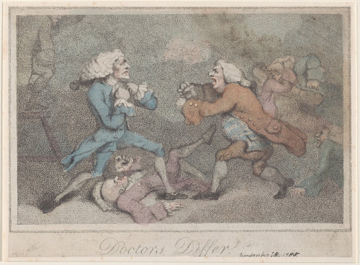 Doctors Differ, 28. listopadu 1785, 28. listopadu 1785. od Unbekannt