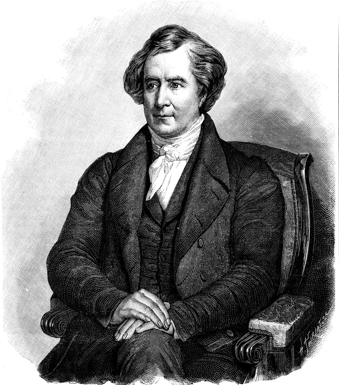 Dominique Francois Jean Arago 1786-1853, francouzský astronom, fyzik a politik od Unbekannt