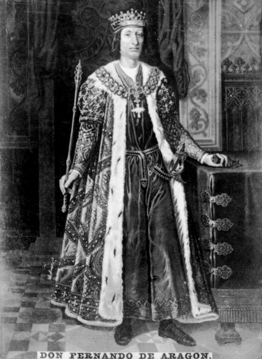 Don Ferdinand Aragonský od Unbekannt