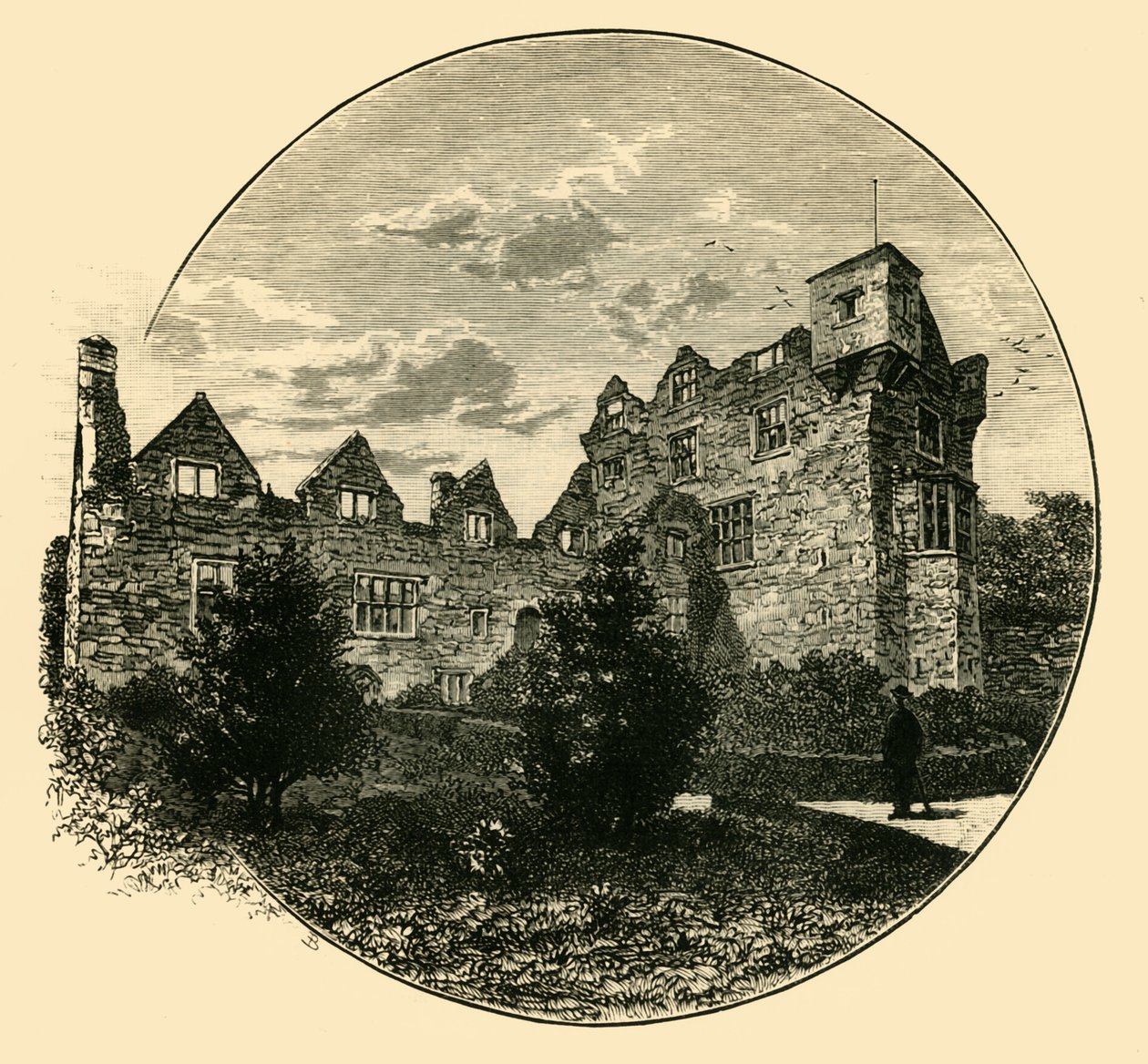 Zámek Donegal, 1898. od Unbekannt