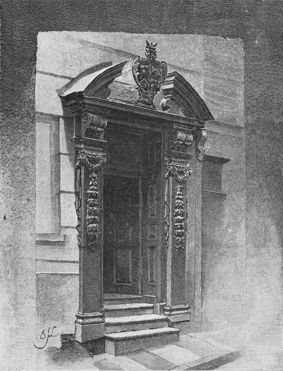 Dveře, Painter Stainers Hall, 1890 od Unbekannt