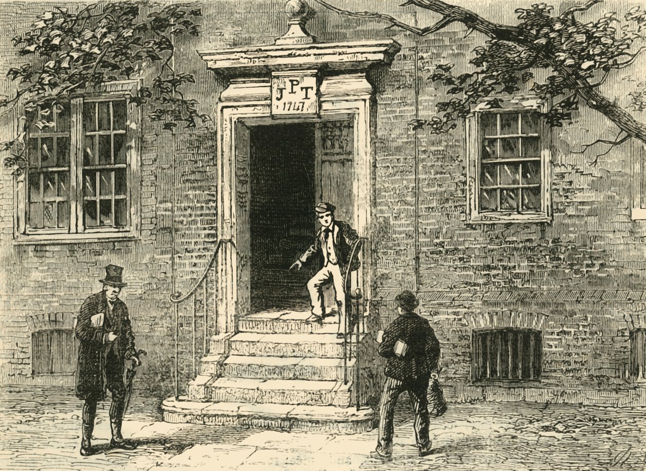 Dveře v Staples Inn, c1872. od Unbekannt