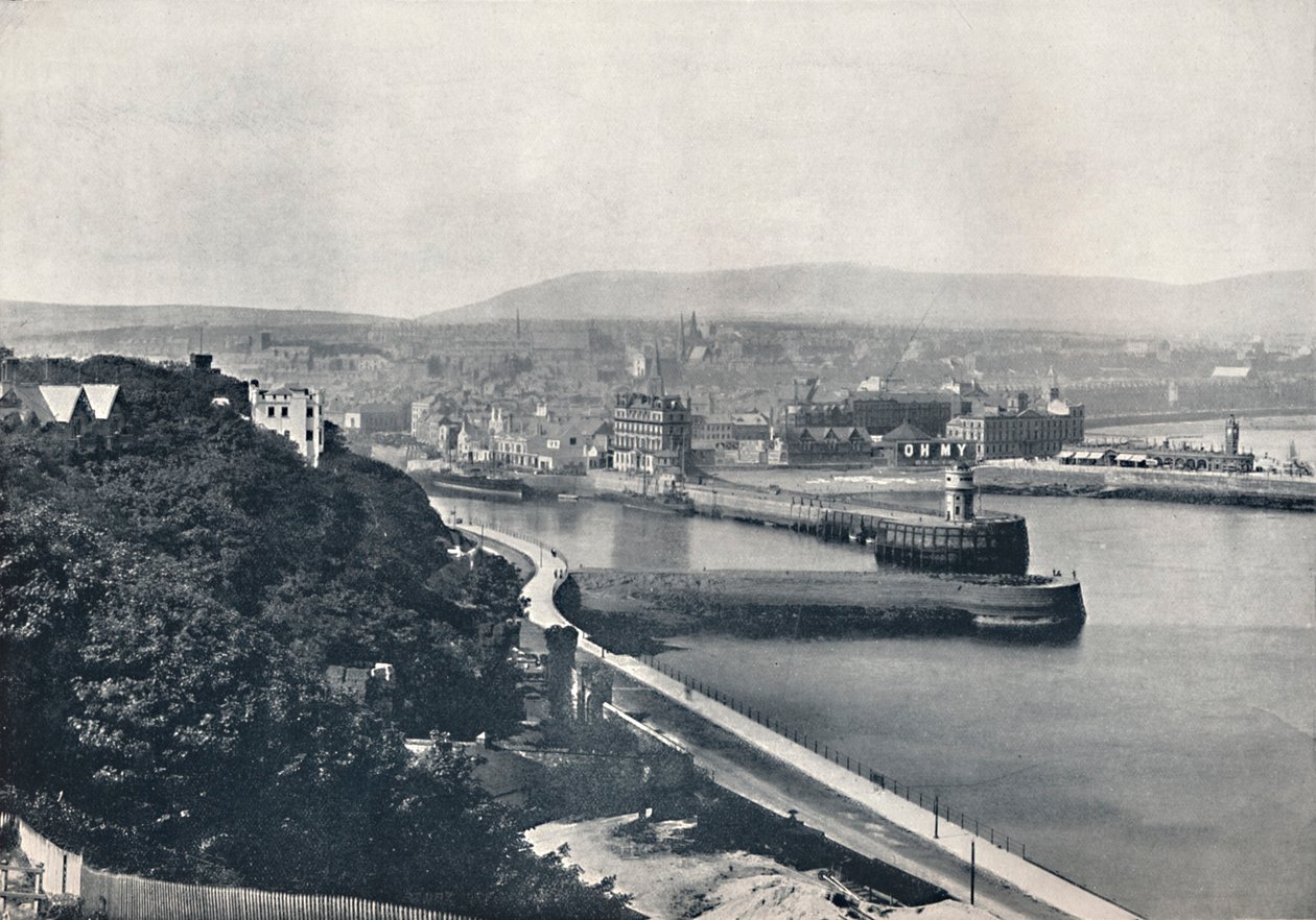 Douglas - Od Douglas Head, 1895 od Unbekannt