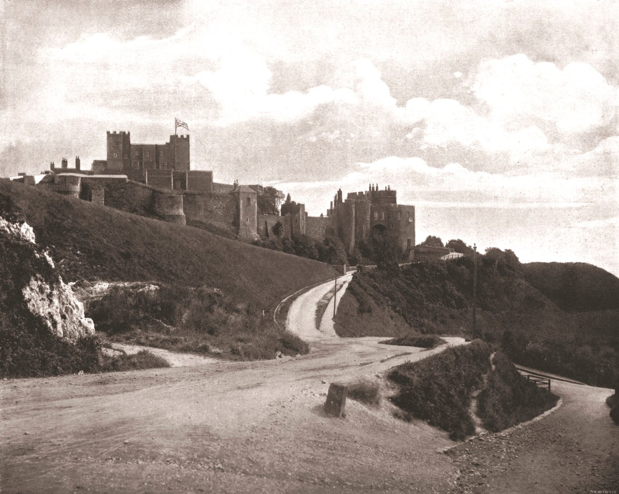 Hrad Dover, Kent, 1894. od Unbekannt