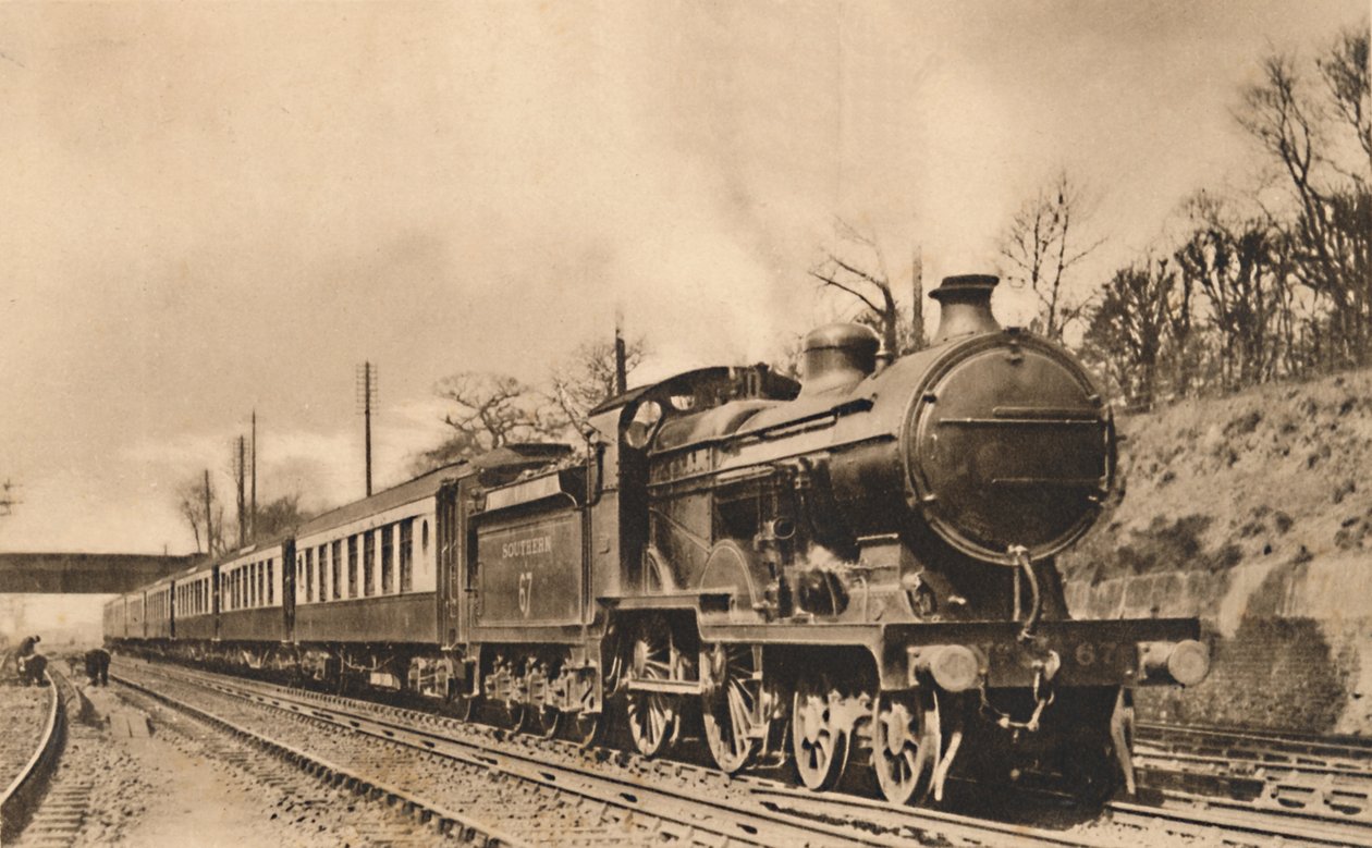 Down Continental Pullman Limited Express, c1920. od Unbekannt