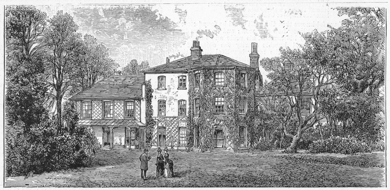 Down House, poblíž Beckenham, Kent, 1887 od Unbekannt