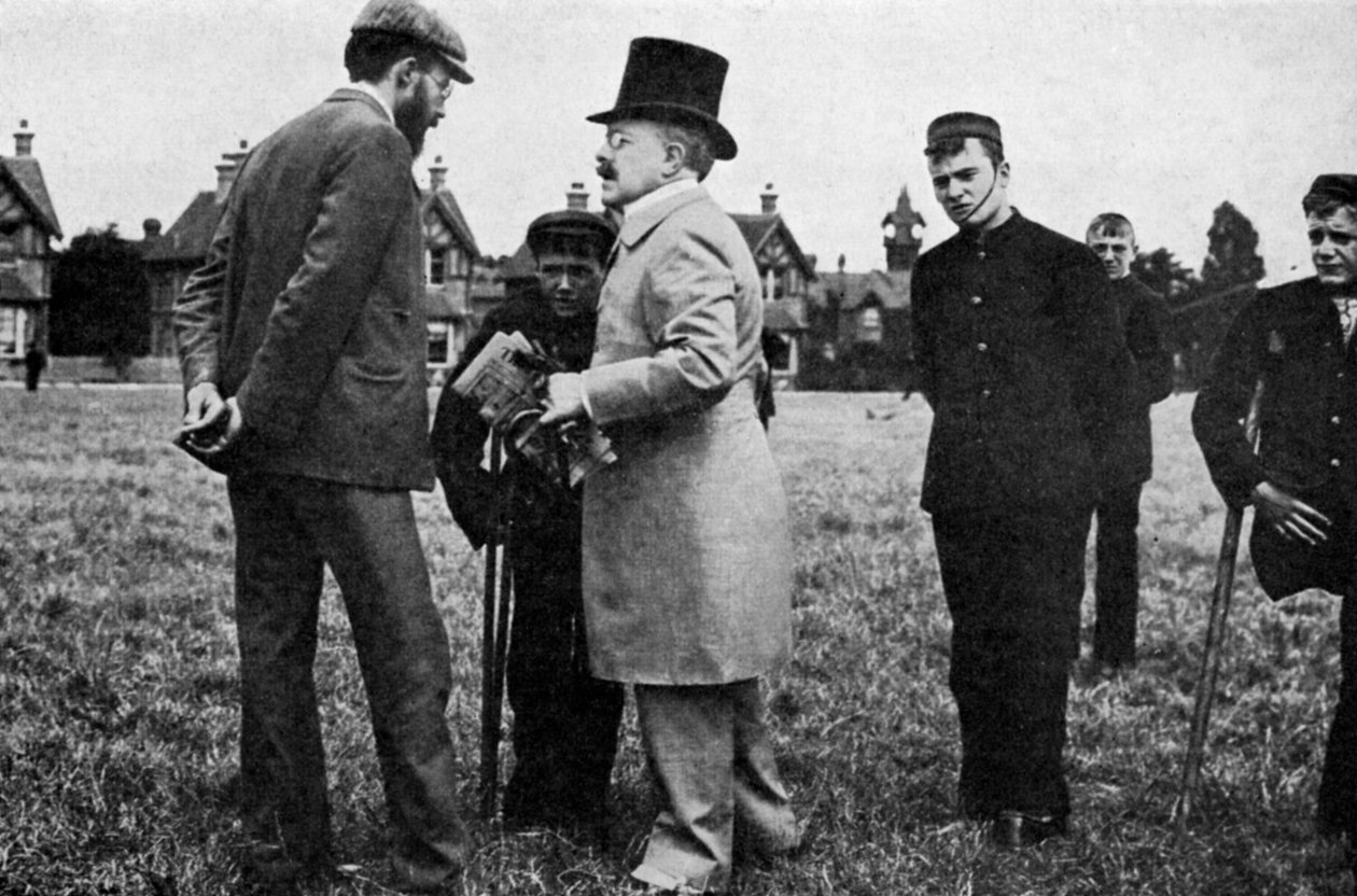 Dr Barnardo v jednom ze svých domovů, 1905 1951 od Unbekannt
